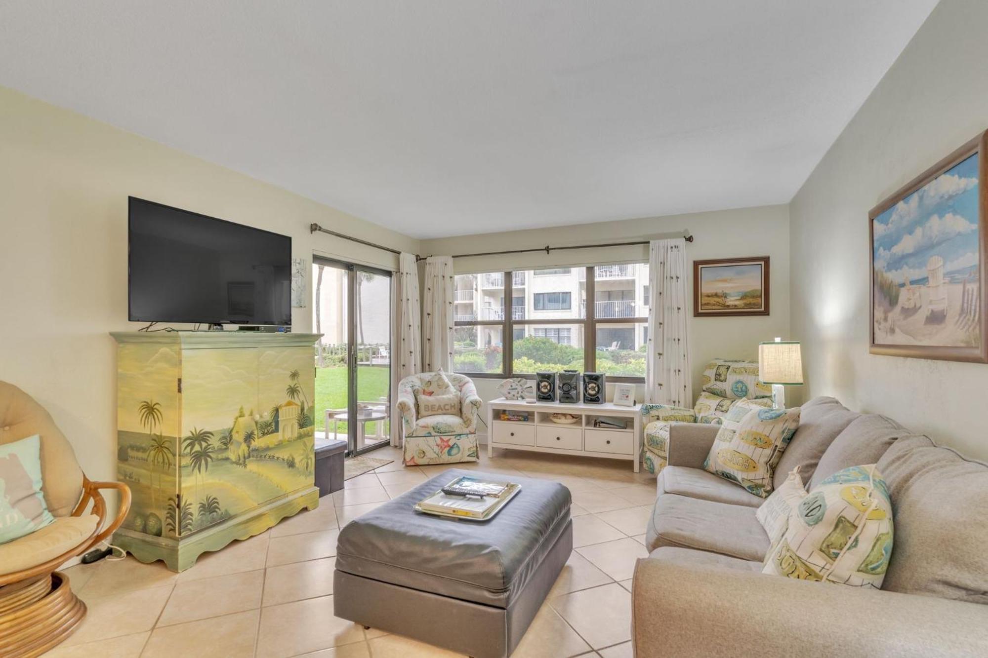 Cute 1Br Condo Directly On Beach Condo Нью-Смирна-Бич Экстерьер фото