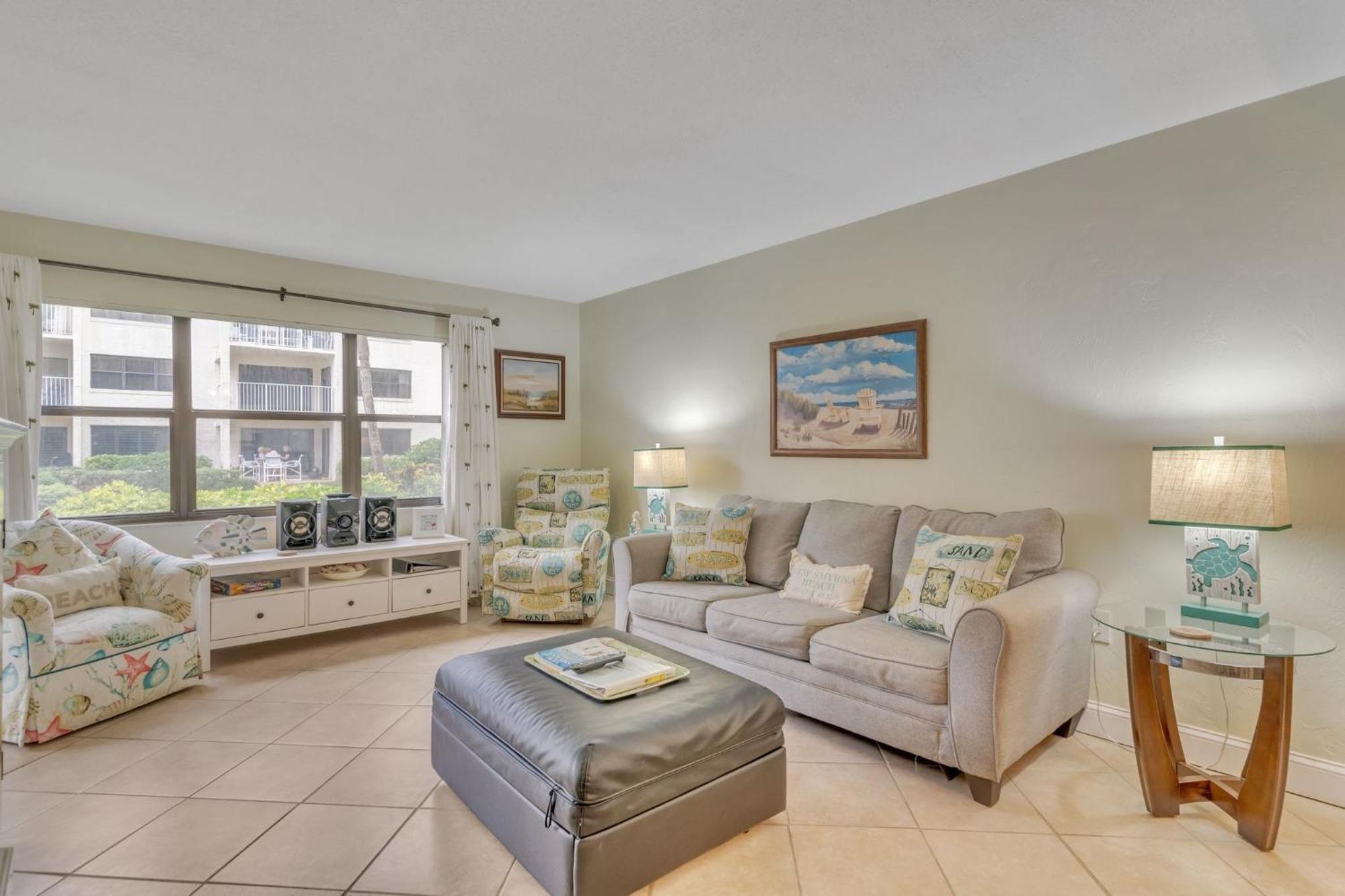 Cute 1Br Condo Directly On Beach Condo Нью-Смирна-Бич Экстерьер фото